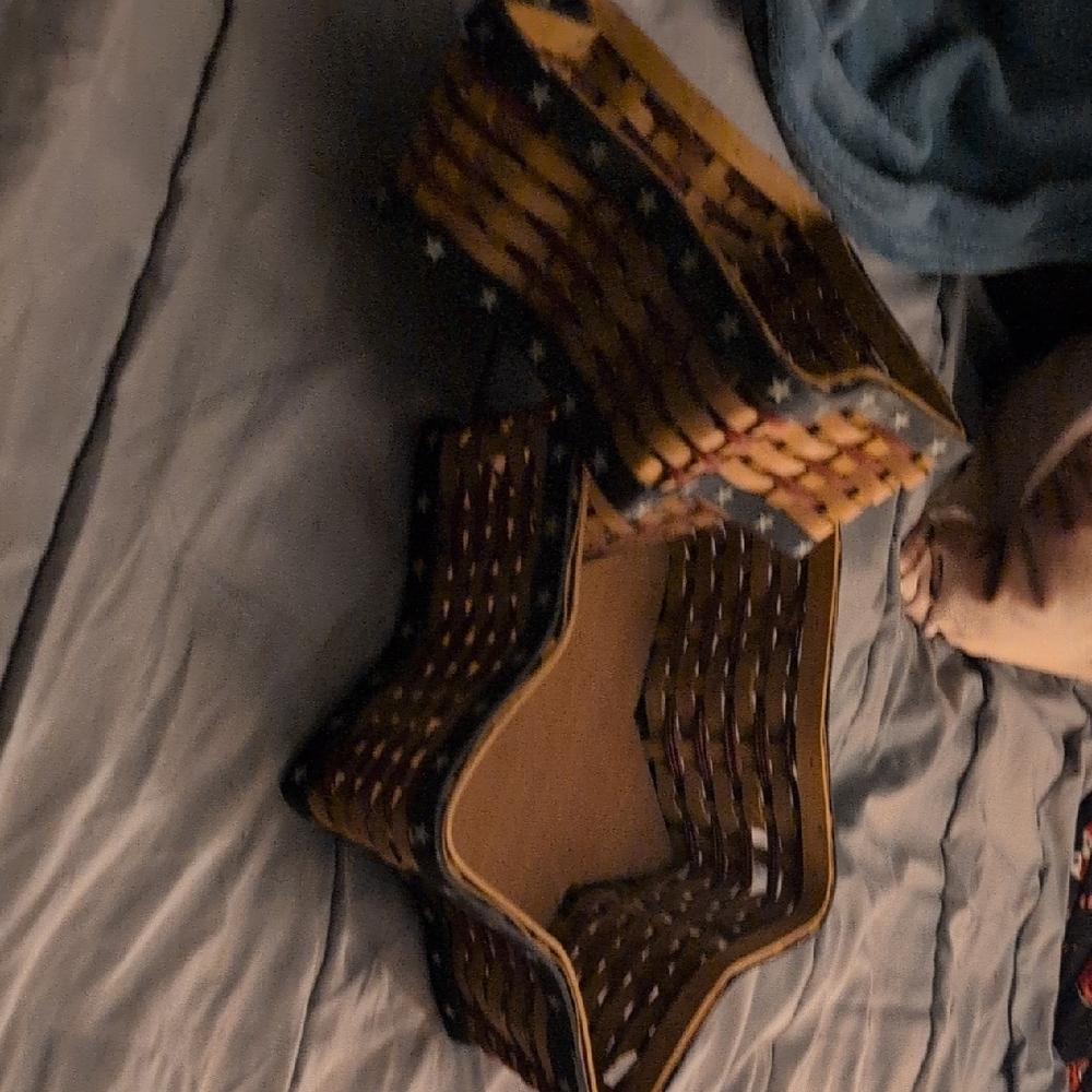 Set Of Patriotic Star Baskets